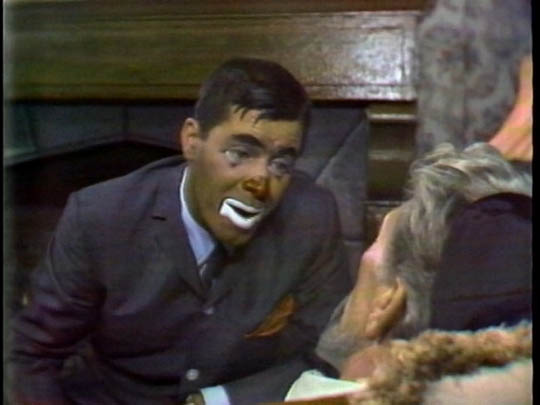 Frame grab from 1959 live TV production of The Jazz Singer starring Jerry Lewis