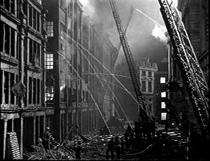 Basil Dearden, Humphrey Jennings, and the fires of London