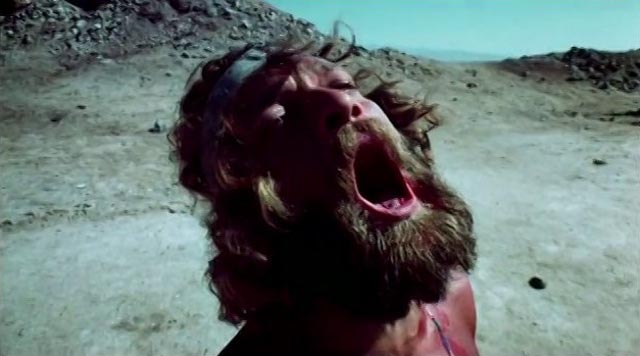 Asher Tzarfati as former American soldier Mike, in search of peace in An American Hippie in Israel (1972)