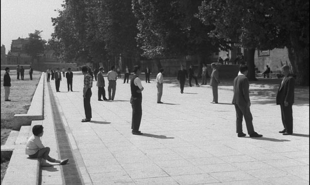 Echoes of Last Year at Marienbad in Robbe-Grillet's debut feature, L'immortelle (1963)