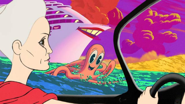 Caught in a '30s-style surreal animated wonderland