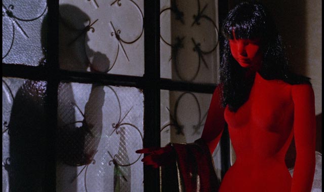 Bava established the expressionist use of colour which so often defines the giallo: Blood and Black Lace (1964)