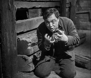 Peter Lorre as the child murderer Hans Beckert in Fritz Lang's M (1931)