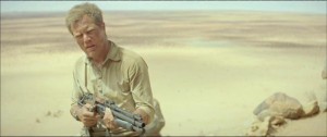 Michael Shannon protects his arid homestead in Young Ones (2014)