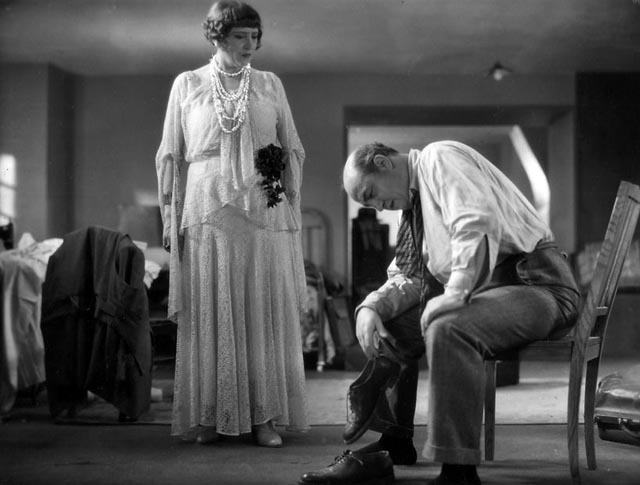 Harry Bauer as David Golder with Paule Andral as his wife Gloria in Julien Duvivier's 1931 film