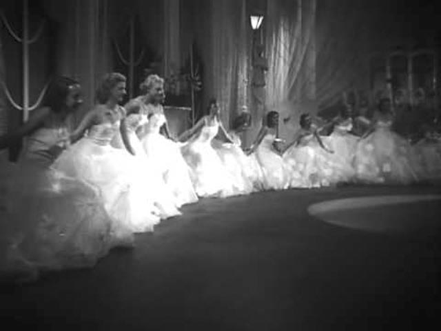 Christine's idealized memory of her first ball in Julien Duvivier's Un carnet de bal (1937)
