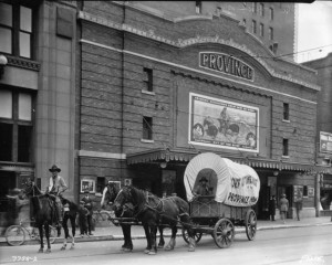 The Province theatre, at the corner of Portage Avenue and Notre Dame (courtesy Owen Clark)