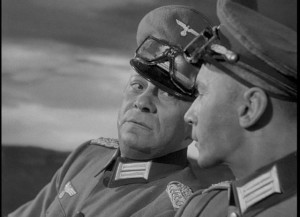 Erich von Stroheim and Martin Kosleck as sadistic Nazis in Lewis Milestone's Armored Attack