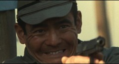 Bunta Sugawara as Shozo Hirono, the violent spirit of Japanese post-war economic recovery in Kinji Fukasaku's Battles Without Honor and Humanity