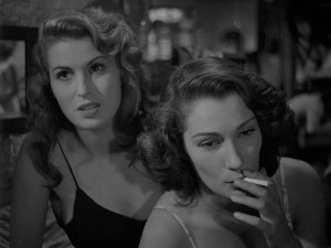 Silvana Mangana and Doris Dowling as two women trying to survive in postwar Italy in Giuseppe De Santis' Bitter Rice (1949)