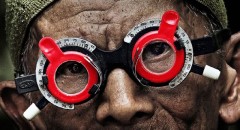 The eyes of a killer in Joshua Oppenheimer's The Look of Silence (2014)