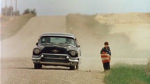 A vintage Cadillac as the harbinger of death in an idyllic mid-century America in Philip Ridley's The Reflecting Skin (1990)