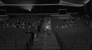 The aspiring actress works as an usher in a movie theatre in Antonio Pietrangeli's I Knew Her Well (1965)