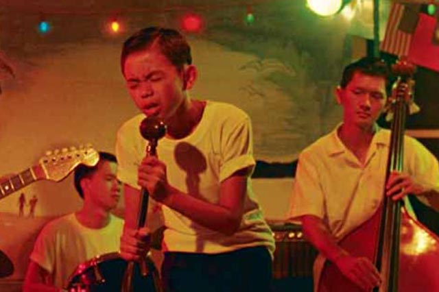 Cat (Wang Chi-tsan) dreams of Elvis in Edward Yang's A Brighter Summer Day (1991)