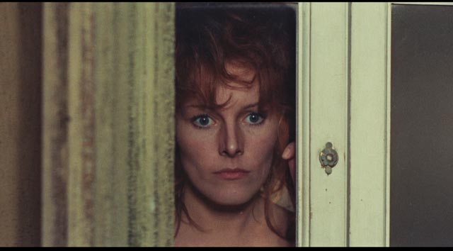 Anita Strindberg as the tormented wife in Sergio Martino's Your Vice Is a Locked Room and Only I Have the Key