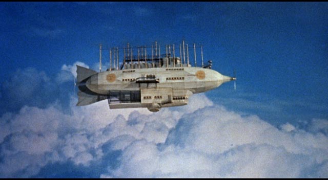 The flying Nautilus ... ooops, Albatross in William Whitney's Master of the World (1961)