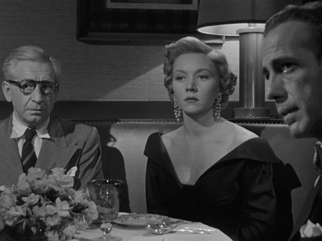 Paranoia and suspicion are rife as Dix believes he has been betrayed by those closest to him in Nicholas Ray's In a Lonely Place (1950)
