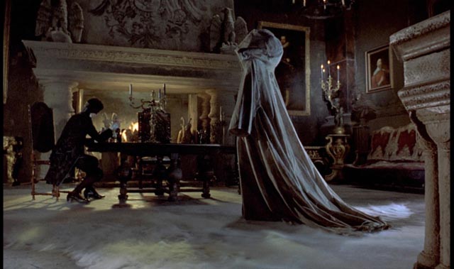 Atmospheric production design in John Hough's Twins of Evil (1971)