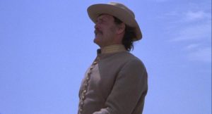 Capt. Quincy Whitmore (Jack Palance) tries to recapture his former stature by leading the posse in Michael Winner's Chato's Land (1972)