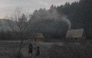 At the edge of a primal world: the settlers' cabin in Robert Eggers' The Witch (2015)