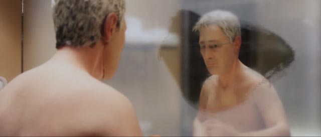 Michael Stone has difficulty connecting with himself in Charlie Kaufman and Duke Johnson's Anomalisa (2015)