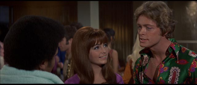 Dolly Read (Kelly MacNamara) is enthralled by Hollywood narcissist Lance Rocke (Michael Blodgett) in Russ Meyer's Beyond the Valley of the Dolls (1970)