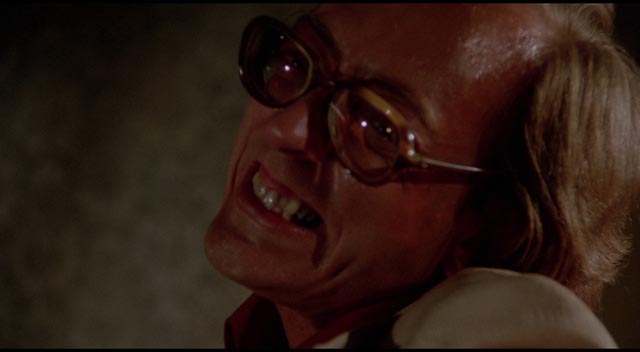 William Finley at his most deranged in Tobe Hooper's Eaten Alive (1976)