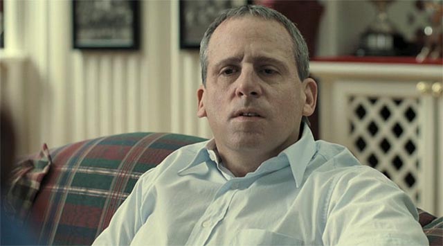 Steve Carell as John du Pont, deranged by privilege, in Bennett Miller's Foxcatcher (2014)