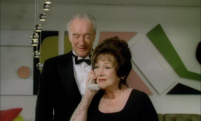 George Sanders and Beryl Reid slumming in low-budget heaven in Don Sharp's Psychomania (1973)