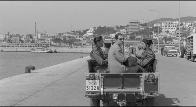 Jose Luis being taken away to prison by the Guardia in Luis Garcia Berlanga's The Executioner (1973)