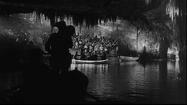 A striking image of caves in Majorca adds a surreal touch to Jose Luis' nightmare in Luis Garcia Berlanga's The Executioner (1973)