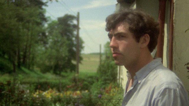 Garrow Shand as the younger Tom Rouse, contemplating leaving the village in Peter Hall's film of Ronald Blythe's Akenfield (1974)