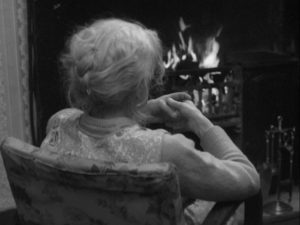 Jamie's implacable grandmother (Helena Gloag) in Bill Douglas' My Ain Folk (1973)