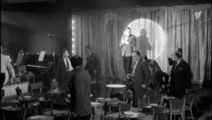 When things seem hopeless, Sammy turns against the customers at the club in Ken Hughes' The Small World of Sammy Lee (1963)