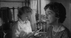 Mary Ann is unable to tell her mother (Mildred Dunnock) what happened in Jack Garfein's Something Wild (1961)
