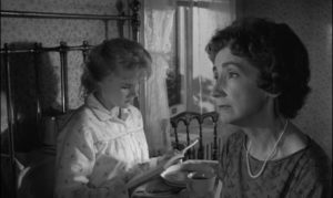 Mary Ann is unable to tell her mother (Mildred Dunnock) what happened in Jack Garfein's Something Wild (1961)