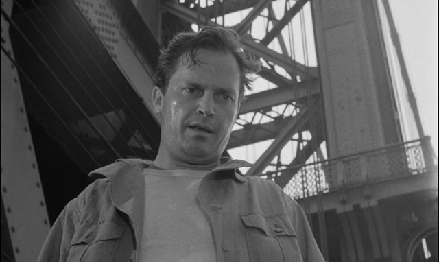 ... and is saved by Mike (Ralph Meeker) in Jack Garfein's Something Wild (1961)