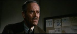 Henry Fonda as John S. Bottomly, tasked with finding the killer in Richard Fleischer's The Boston Strangler (1968)