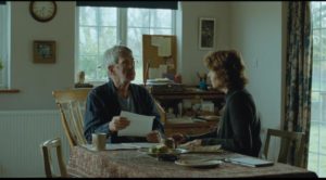 Geoff (Tom Courtenay) and Kate (Charlotte Rampling) receive news which will shatter the calm of their lives in Andrew Haigh's 45 Years (2015)