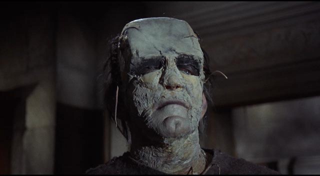 The results of the Baron's work belie his technical skills in Freddie Francis' The Evil of Frankenstein (1962)