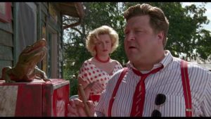 John Goodman, larger than life as legendary exploitation producer Lawrence Woolsey in Joe Dante's Matinee (1993)