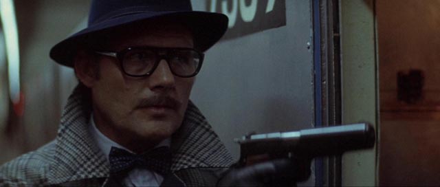 Robert Shaw as Mr. Blue in Joseph Sargent's The Taking of Pelham One Two Three (1974)