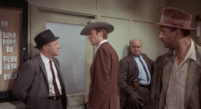 Coogan (Clint Eastwood) butts heads with NYPD's Lt. McElroy (Lee J. Cobb) in Don Siegel's Coogan's Bluff (1968)