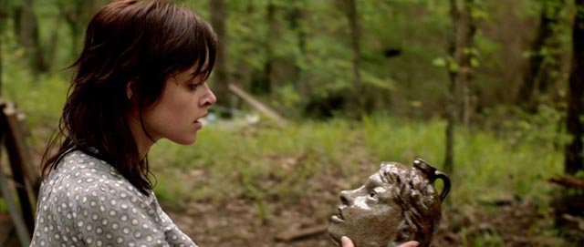 Ada (Lauren Ashley Carter) discovers her unwanted fate in Chad Crawford Kinkle's Jug Face (2013)