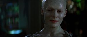 Alice Krige as the Borg queen in Star Trek: First Contact (1996)