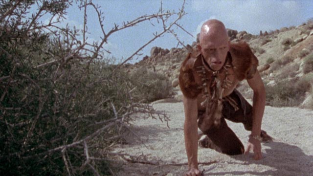 Michael Berryman as the cannibal Pluto in Wes Craven's The Hills Have Eyes (1977)