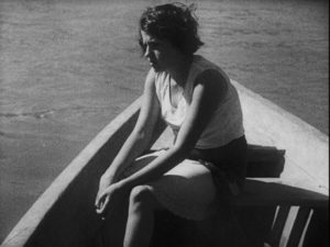 One of the shipwrecked women in Mario Peixoto's Limite (1931)