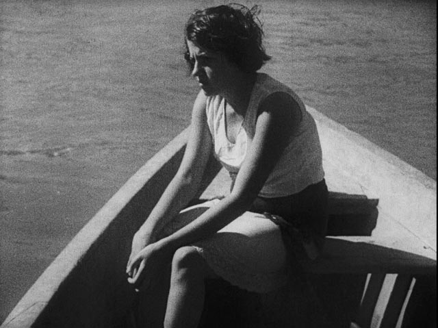 One of the shipwrecked women in Mario Peixoto's Limite (1931)