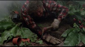 Carnivorous slugs are enough to drive you crazy in J.P. Simon's adaptation of Shaun Hutson's Slugs (1988)