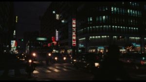 Night on the streets of Taipei in Edward Yang's Taipei Story (1985)